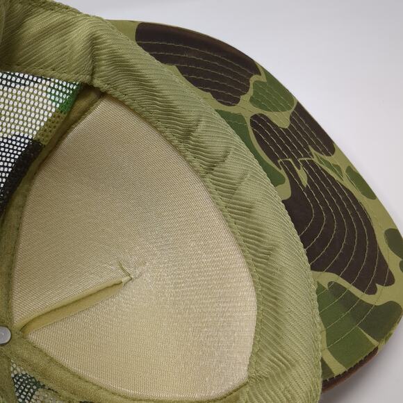 Rayfo Snapback Mesh Back Trucker Hat Multi One Size Camouflage Nissin - Picture 8 of 10